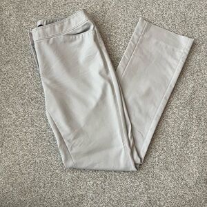 White House Black Market Gray Chinos Straight Leg